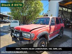 View Auto part Right Rear Door Window Toyota Landcruiser 1991